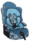 Siger KRES0283 Детское автомобильное кресло SIGER ART "Прайм ISOFIX" геометрия, 1-12 лет, 9-36 кг, группа 1/2/3