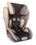 Siger KRES1514 Детское автомобильное кресло SIGER ART "Индиго ISOFIX" коричневый ромб, 1-12 лет, 9-36 кг, группа 1/2/3 (2 шт.)