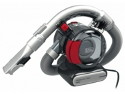 BLACK+DECKER PD1200AV BLACK&amp;DECKER  Пылесос автомобильный 2 насадки 0,5л 900л/мин 180Вт кабель 5м 12В сумка