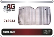 Auto-GUR 718022 Шторка солнцезащитная на лоб. стекло 145х70см, графитовая NEW GALAXY