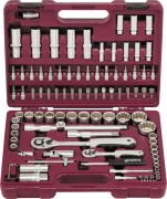 THORVIK UTS0094MP Набор инструмента универсальный 1/4"", 1/2""DR с головками торцевыми MultiProf, 94 предмета